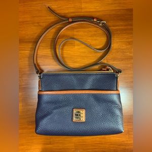 Dooney & Bourke Ginger Pouchette Navy Blue Purse